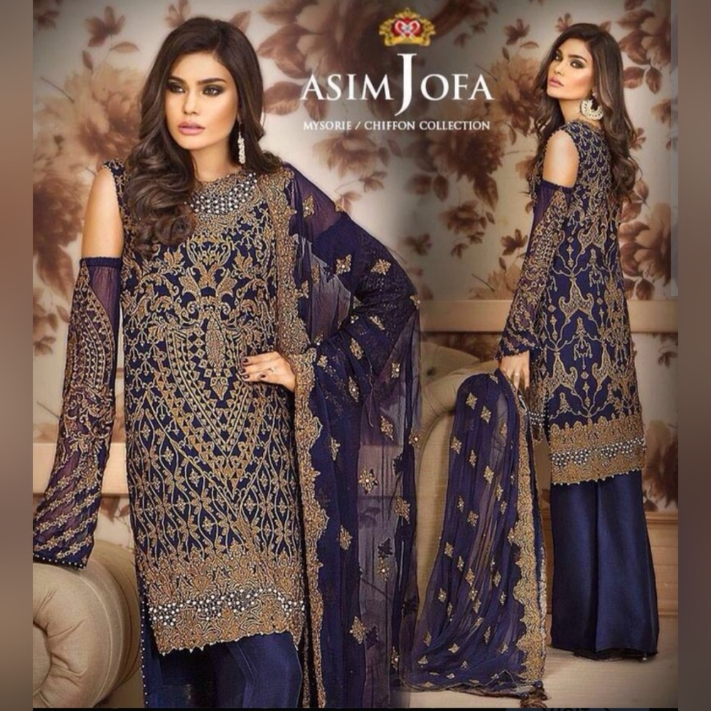 Pakistani Indian 3 Piece Suit